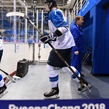GANGNEUNG, SOUTH KOREA - FEBRUARY 15: Finland's Mira Jalosuo #7 walks to the ice before taking on Olympic Athletes from Russia during preliminary round action at the PyeongChang 2018 Olympic Winter Games. (Photo by Matt Zambonin/HHOF-IIHF Images)

